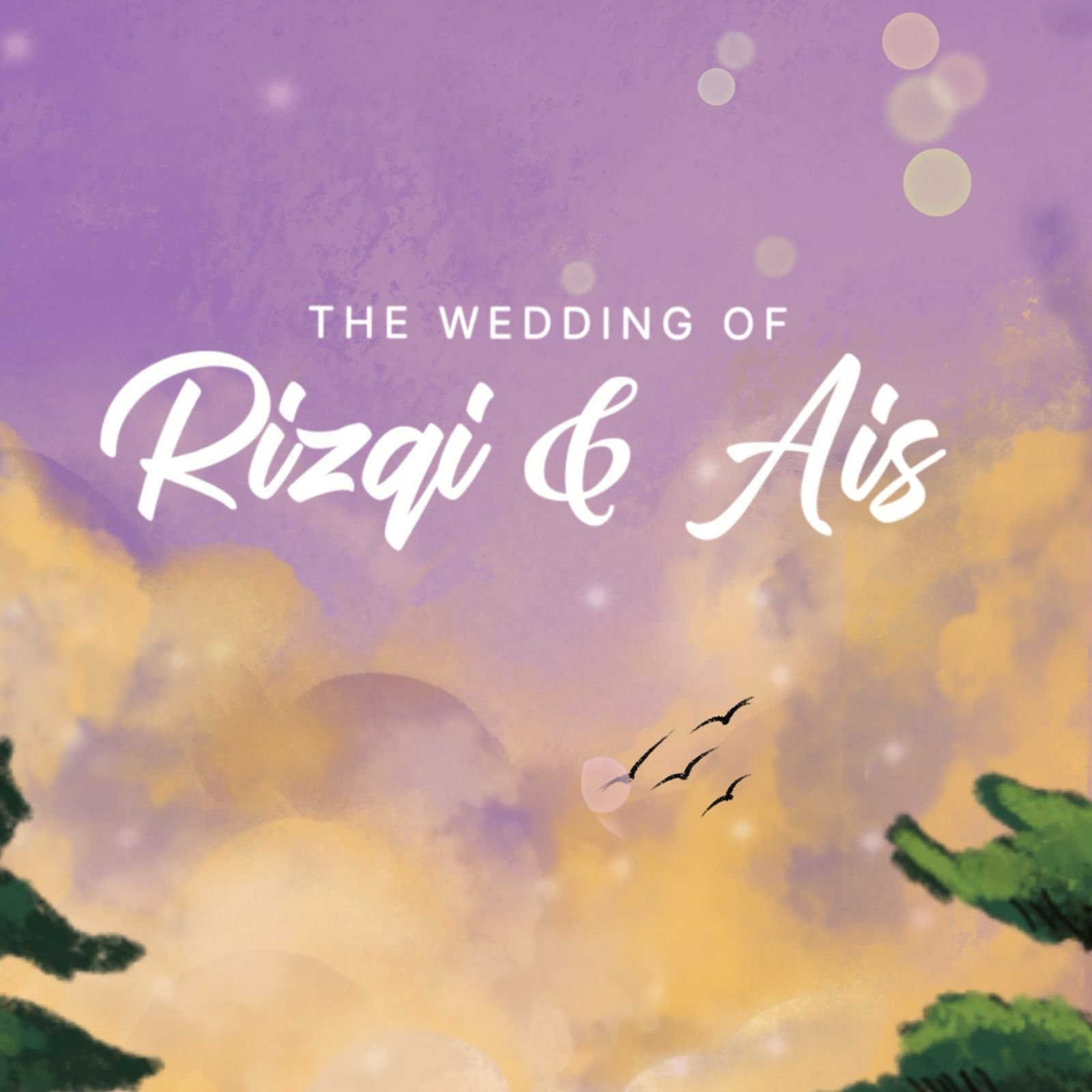 Pernikahan Rizqi dan Ais